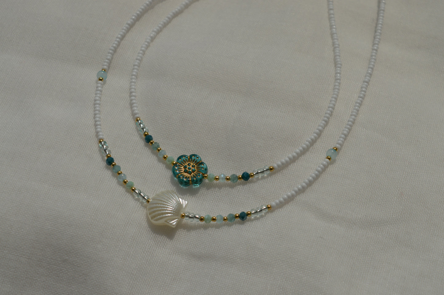 Mermaid's Flower Necklace