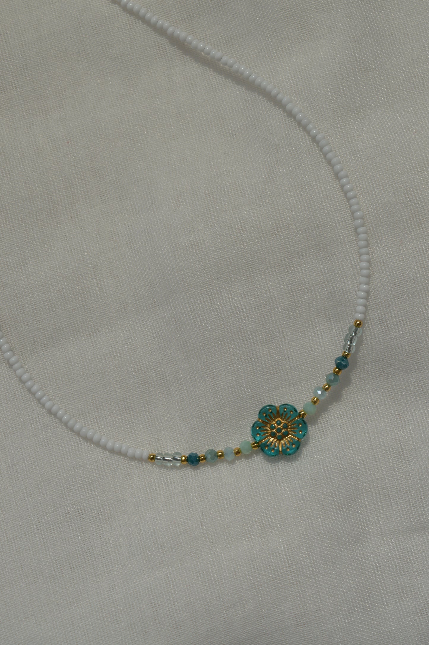 Mermaid's Flower Necklace