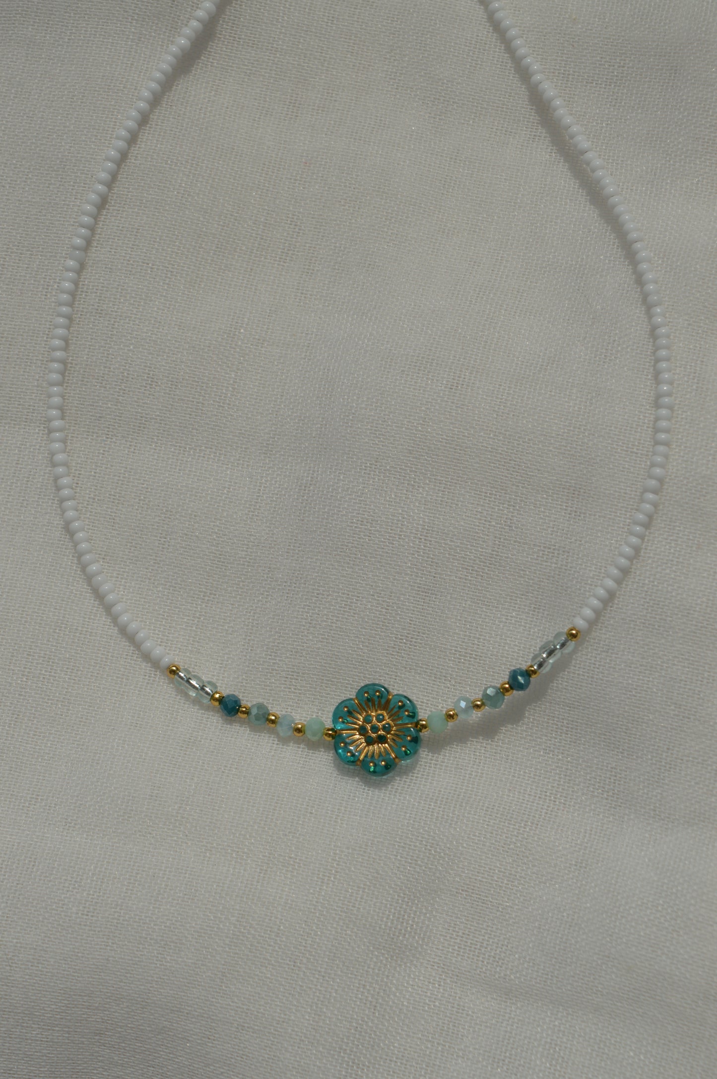 Mermaid's Flower Necklace