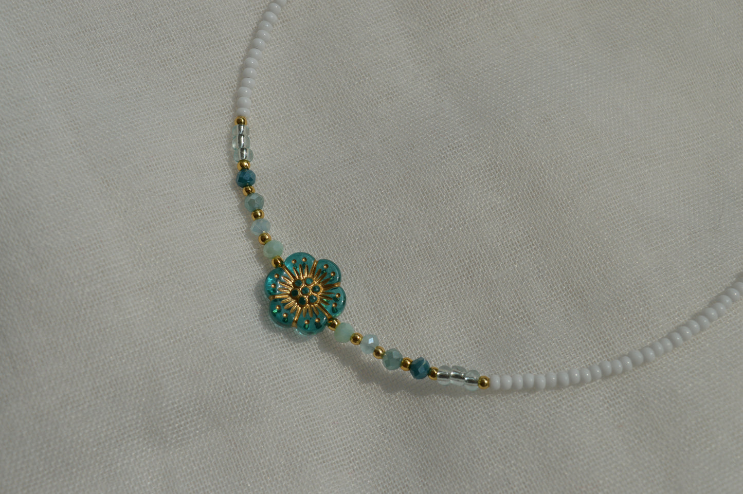 Mermaid's Flower Necklace