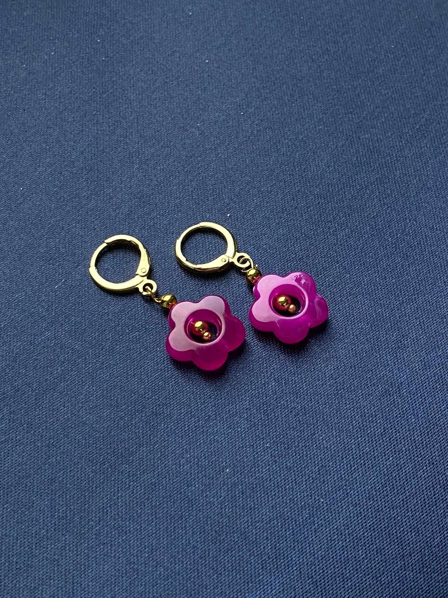 Flower Beaded Earings